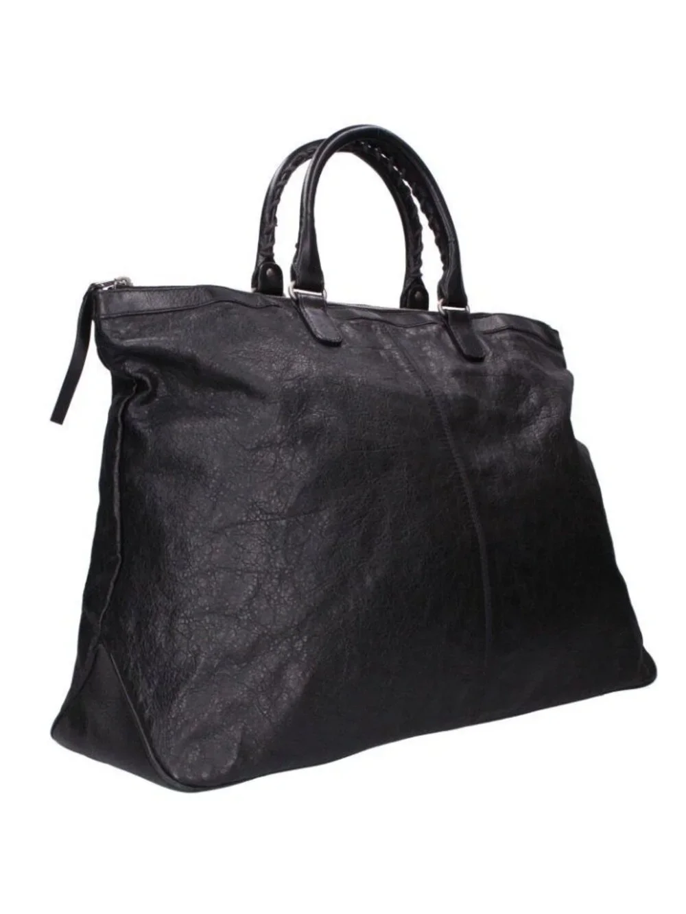 Balenciaga Leather Tote Black